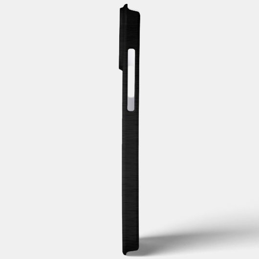 Gold Button en zwart roestvrij staal Case-Mate iPhone Case (Achterkant / Links)