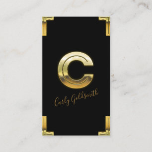 Gold C Initiaal en Visitekaartje aan de grenzen