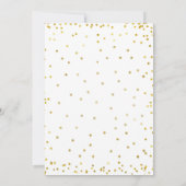 Gold Cactus Birthday Baptism Fiesta Twin Invitatio Kaart (Achterkant)