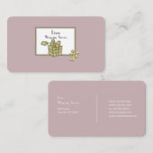 Gold Cadebox Visitekaartje (Voorkant / Achterkant)