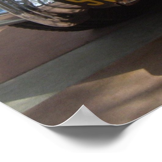  GOLD CADILLAC POSTER (Hoek)