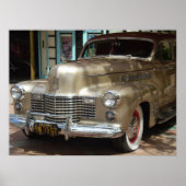  GOLD CADILLAC POSTER (Voorkant)