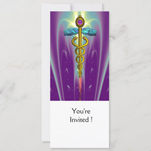 GOLD CADUCEUS Afstuderen, Medische reünie Kaart