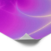 GOLD CADUCEUS Doctor, Medical Symbool Roze Fuchsia Poster (Hoek)