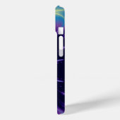 GOLD CADUCEUS GEREGISTREERD NURSE SYMBOL Paars Blu Case-Mate iPhone Case (Achterkant / Links)