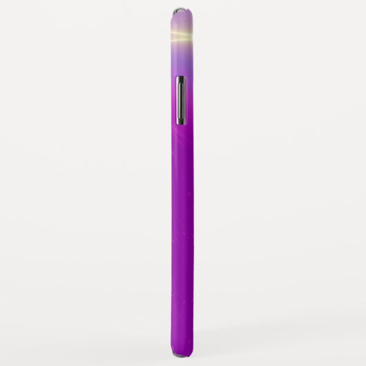 GOLD CADUCEUS MEDISCH MONOGRAM, Roze Fuchsia Case-Mate iPhone Case (Achterkant/rechts)