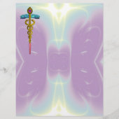 GOLD CADUCEUS MEDISCH SYMBOOL (Voorkant)