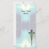 GOLD CADUCEUS MEDISCH SYMBOOL (Voorkant)