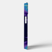 GOLD CADUCEUS MEDISCH SYMBOOL, blauw Paars monogra Case-Mate iPhone Case (Achterkant / Rechts)