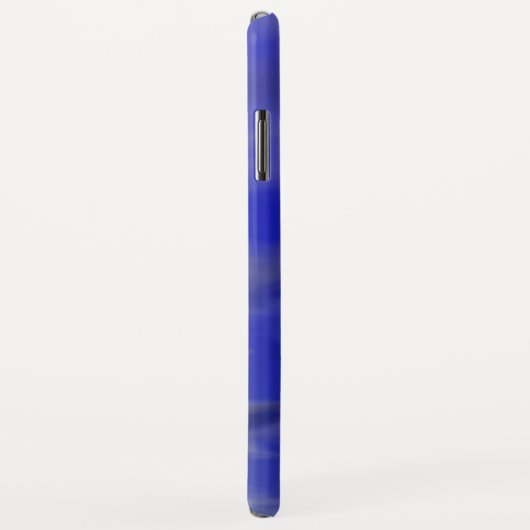 GOLD CADUCEUS MEDISCH SYMBOOL Blue Sky Monogram Case-Mate iPhone Case (Achterkant/rechts)