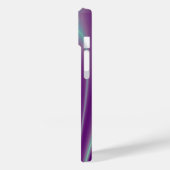 GOLD CADUCEUS MEDISCH SYMBOOL Groene Paarse monogr Case-Mate iPhone Case (Achterkant / Links)