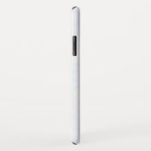 GOLD CADUCEUS MEDISCH SYMBOOL Witte Monogram Case-Mate iPhone Case (Achterkant/rechts)