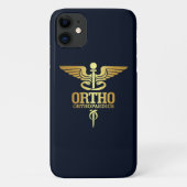 Gold Caduceus (ORTHO) Case-Mate iPhone Case (Achterkant)