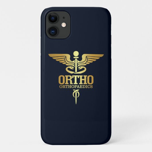 Gold Caduceus (ORTHO) Case-Mate iPhone Case (Achterkant)
