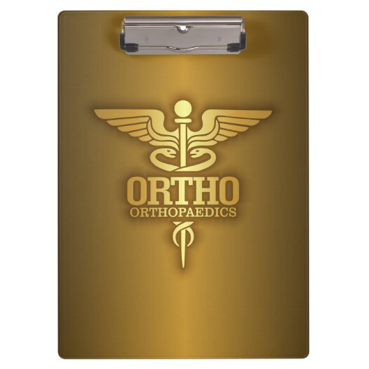 Gold Caduceus (ORTHO) Klembord (Voorkant)