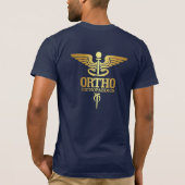 Gold Caduceus (ORTHO) T-shirt (Achterkant)
