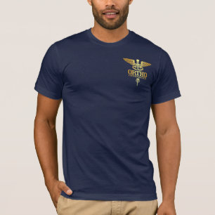 Gold Caduceus (ORTHO) T-shirt