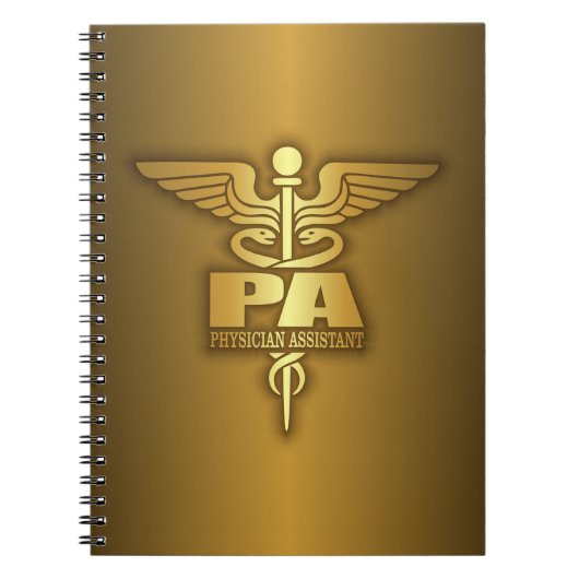 Gold Caduceus (PA) Notitieboek (Voorkant)