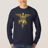 Gold Caduceus (PA) T-shirt (Voorkant)