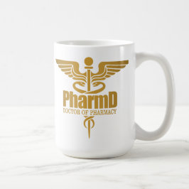 Gold Caduceus (PharmD) Koffiemok