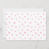 Gold Cake 1e verjaardag uitnodiging met foto (Achterkant)