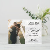 Gold California Passport Bedankkaart (Staand voorkant)