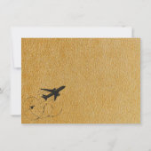 Gold California Passport Bedankkaart (Achterkant)