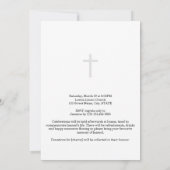 Gold Calligrafie-foto in het liefhebben van geheug Kaart (Achterkant)