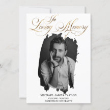 Gold Calligrafie-foto in het liefhebben van geheug