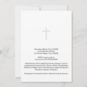 Gold Calligrafie-foto in het liefhebben van geheug Kaart (Achterkant)