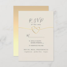 Gold Calligraphy Wedding