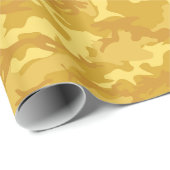 Gold Camouflage-verpakkingspapier Cadeaupapier (Rol Hoek)