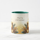 Gold Candles Kerstvakantie Mok (Midden)