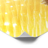 Gold Candles Kerstvakantie Poster (Hoek)