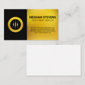 Gold Candlestick Logo Afsprakenkaartje (Voorkant / Achterkant)