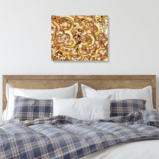 GOLD CANVAS AFDRUK (Insitu (Slaapkamer))