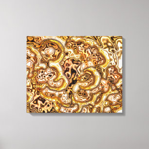 GOLD CANVAS AFDRUK