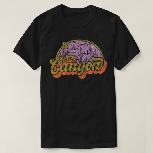Gold Canyon, Arizona T-shirt (Design voorkant)