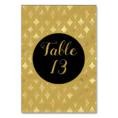 Gold Carnival Harlequin Diamonds Kaart (Achterkant)