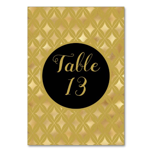 Gold Carnival Harlequin Diamonds Kaart (Voorkant)