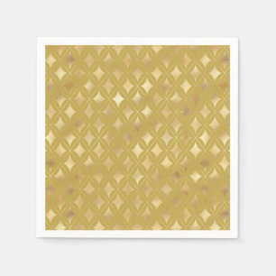 Gold Carnival Harlequin Diamonds papier Servet