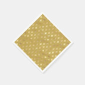 Gold Carnival Harlequin Diamonds papier Servet (Hoek)