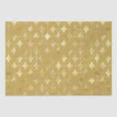 Gold Carnival Harlequin Pattern Tissuepapier (Voorkant)