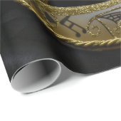 Gold Carnival Venetian Mask Masquerade Cadeaupapier (Rol Hoek)