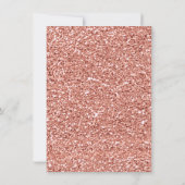 Gold Carrousel Baby shower-uitnodiging Kaart (Achterkant)