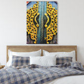 Gold Carving Canvas Afdruk (Insitu (Slaapkamer))