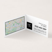 Gold Cat, Kattenboarding, Cattery Gedetailleerd Visitekaartje (Binnen)