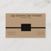 Gold Cat-Logo Visitekaartje (Achterkant)