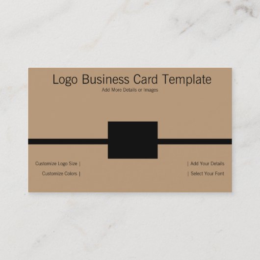 Gold Cat-Logo Visitekaartje (Achterkant)