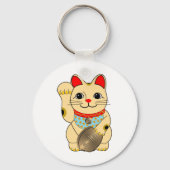 Gold Cat Sleutelhanger (Voorkant)